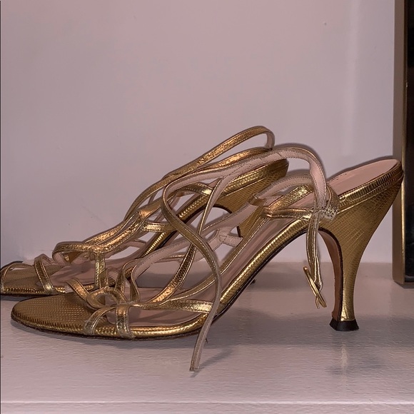 D&G Gold Heels - Picture 3 of 5